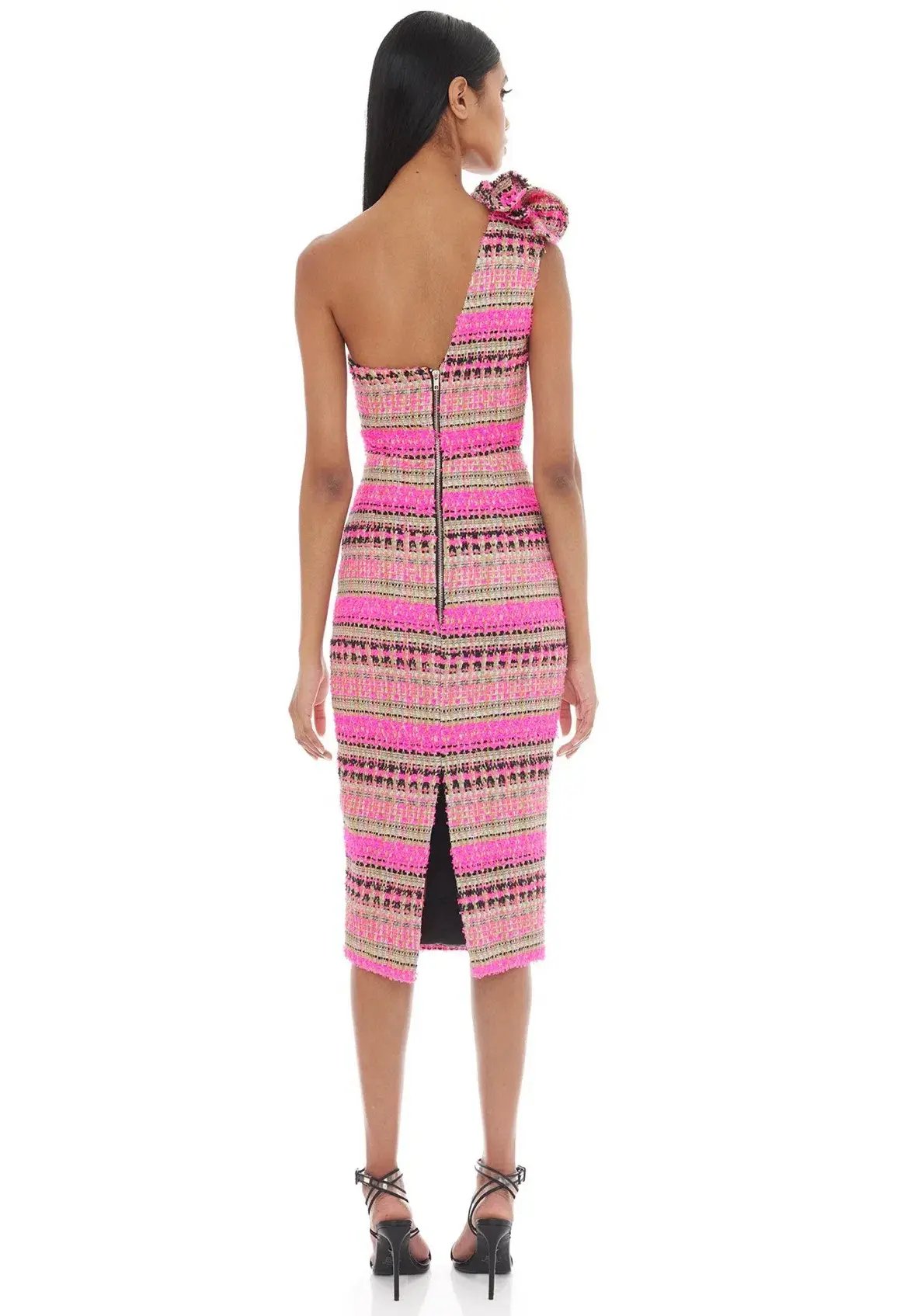 Eliya the Label Dahlia Midi Dress Pink Size XS / AU 6 photo 3