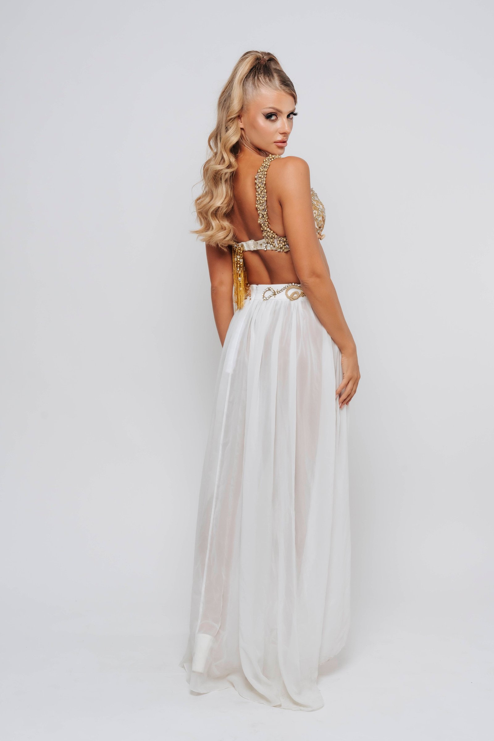 ARABIAN 2 PIECE BY VEE LOVE WHITE photo 3