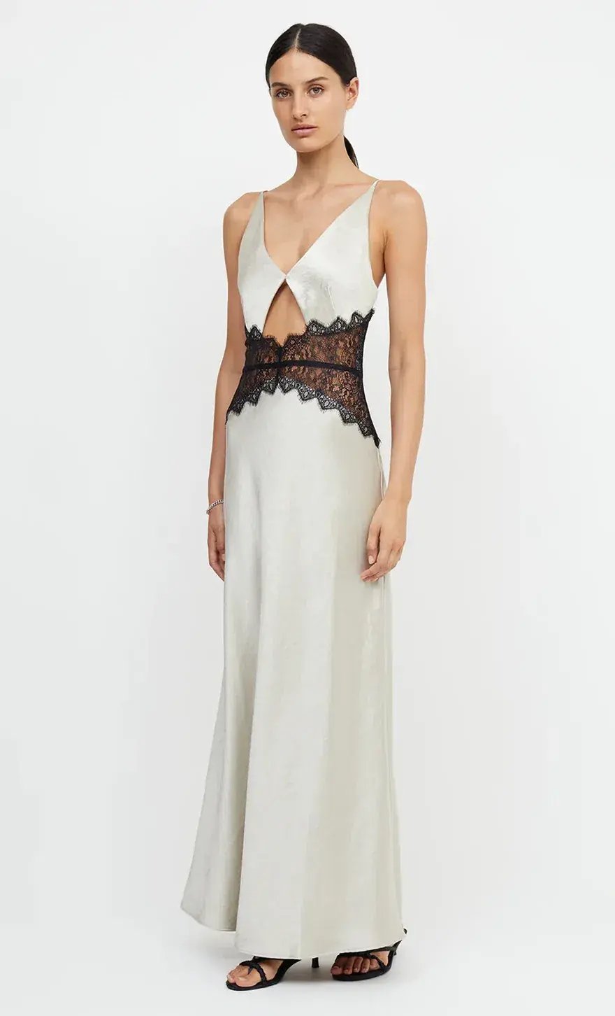 Bec and Bridge Camille Maxi Dress in Ecru Size 6 photo 2