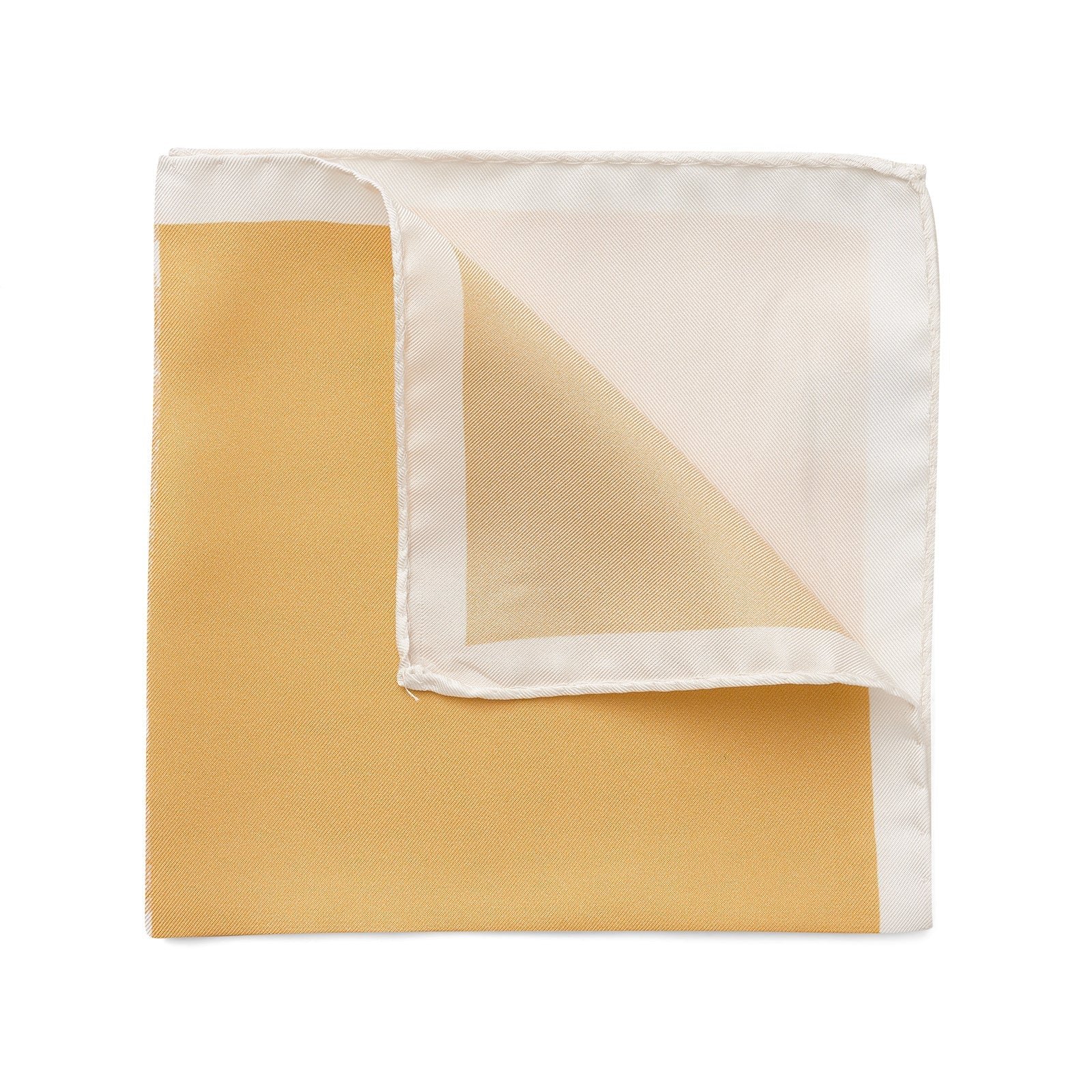 Joe Black Gold Paisley 4 Fold Pocket Square photo 2