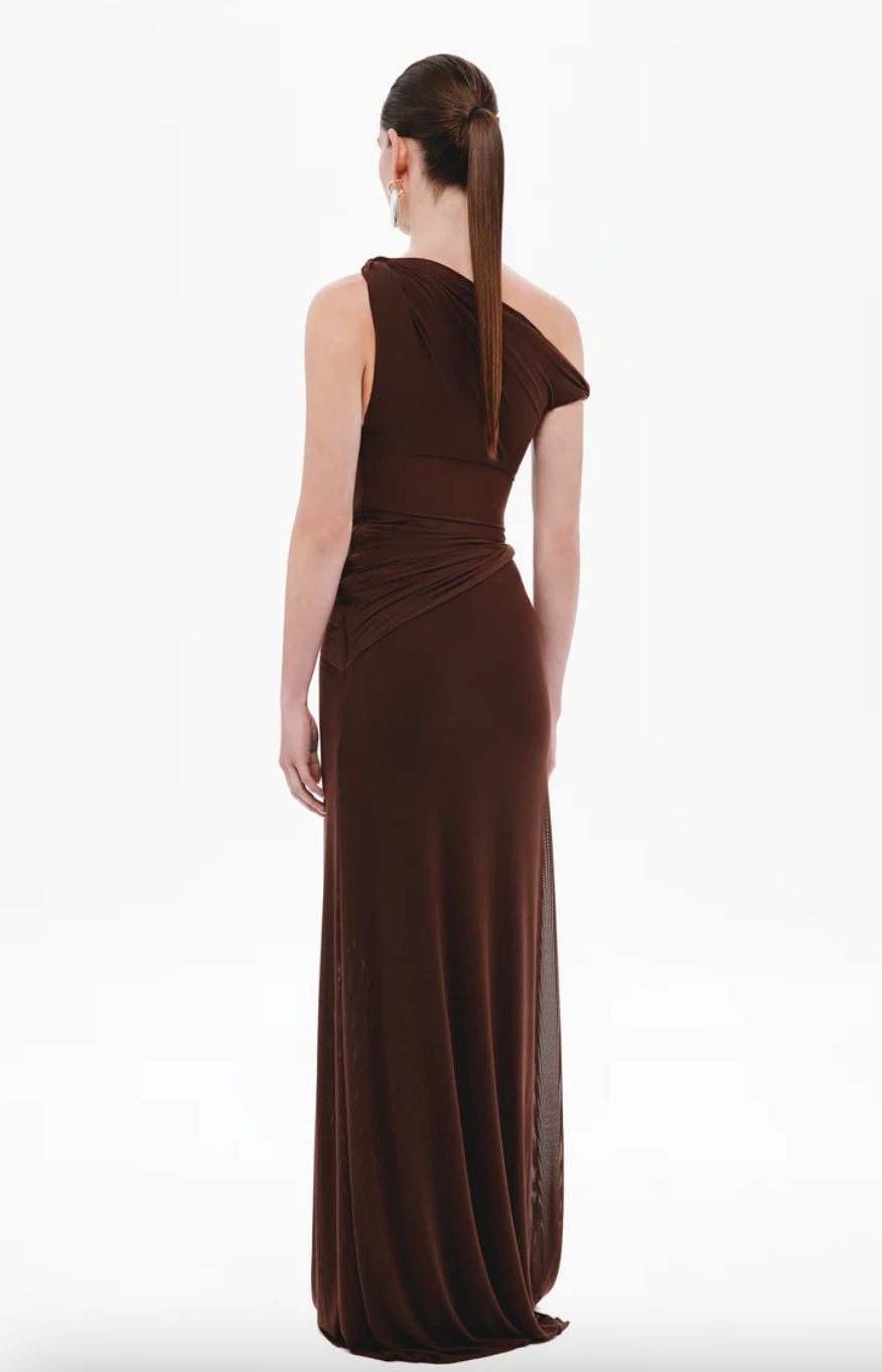 SISAL MESH DRESS BY MISHA BROWN photo 9