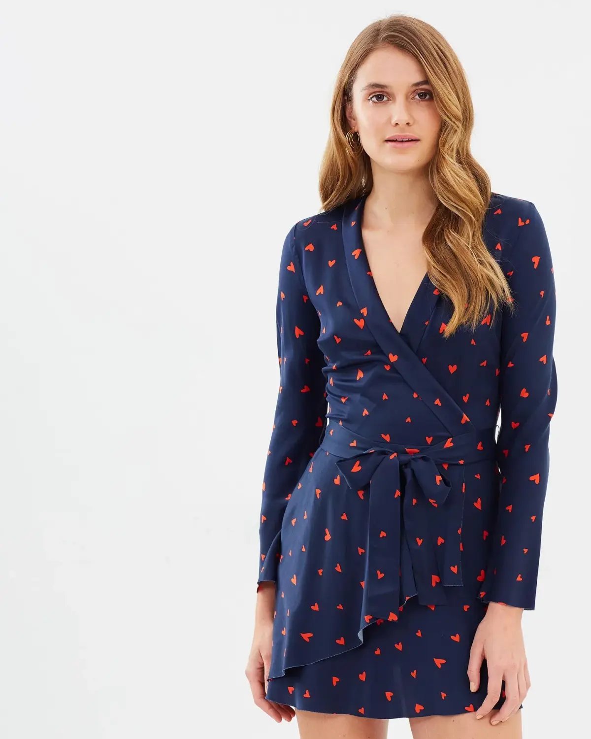 Bec & Bridge Love Spell Mini Dress Navy Red Size 10 photo 2