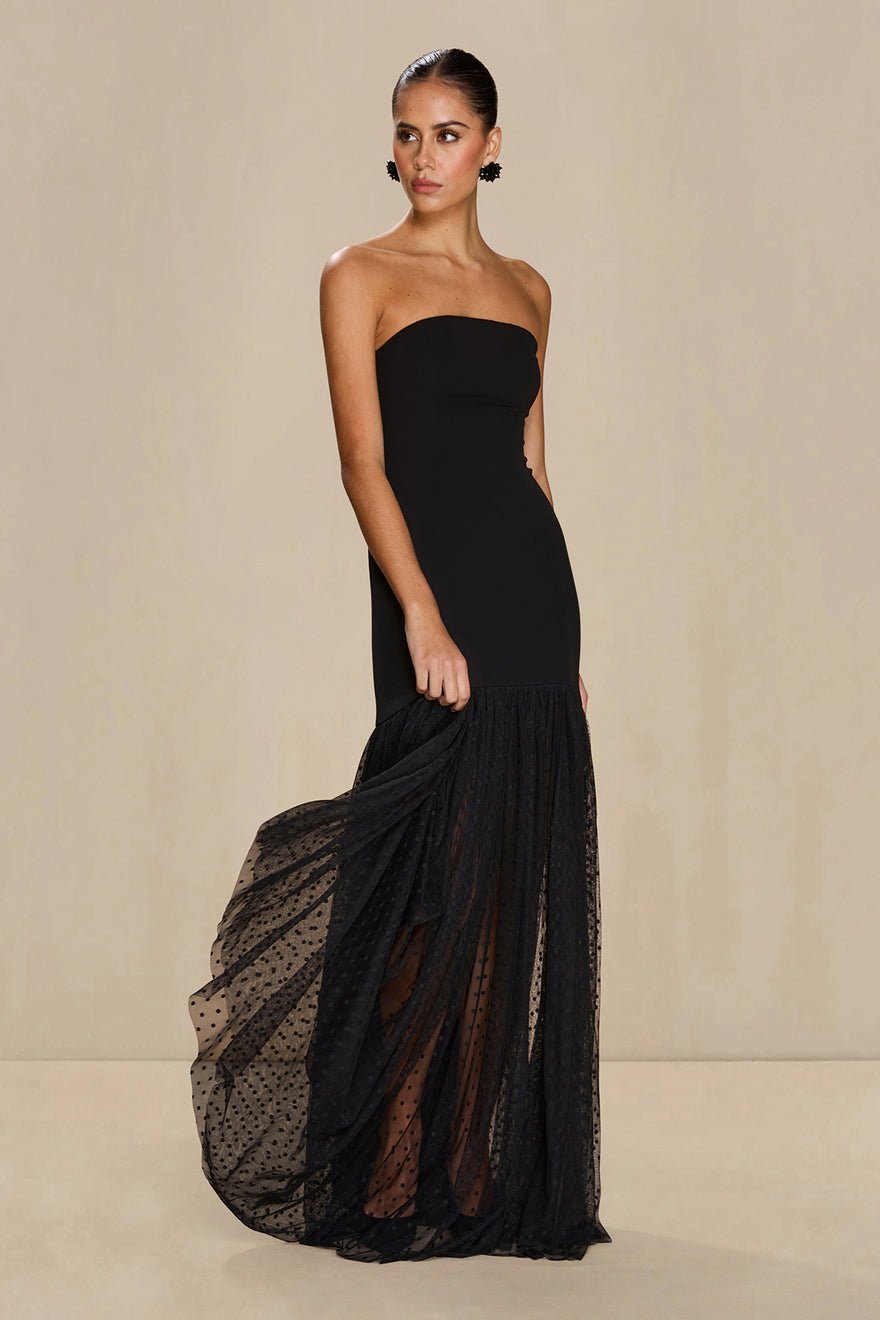 Sonya Nayla Gown - Black photo 2