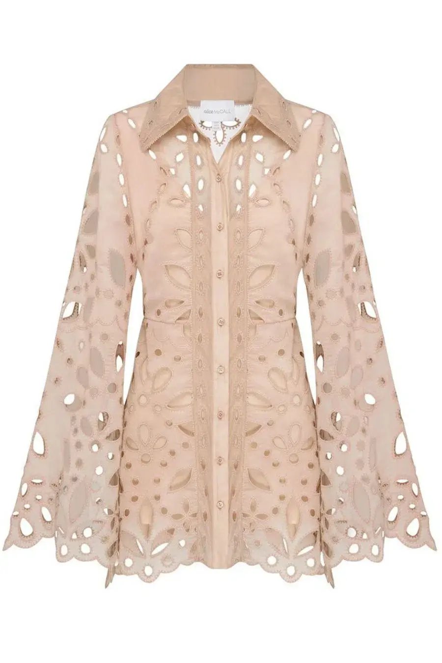 Alice McCall Baudelaire Mini Dress Blush Size 10 photo 3