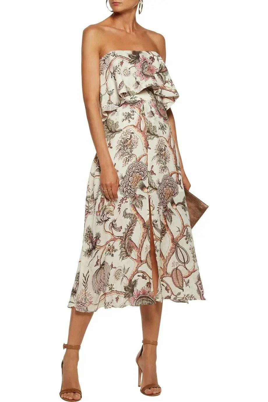 Zimmermann Karmic Flounce Dress Floral Size 1 / Au 10 photo 2