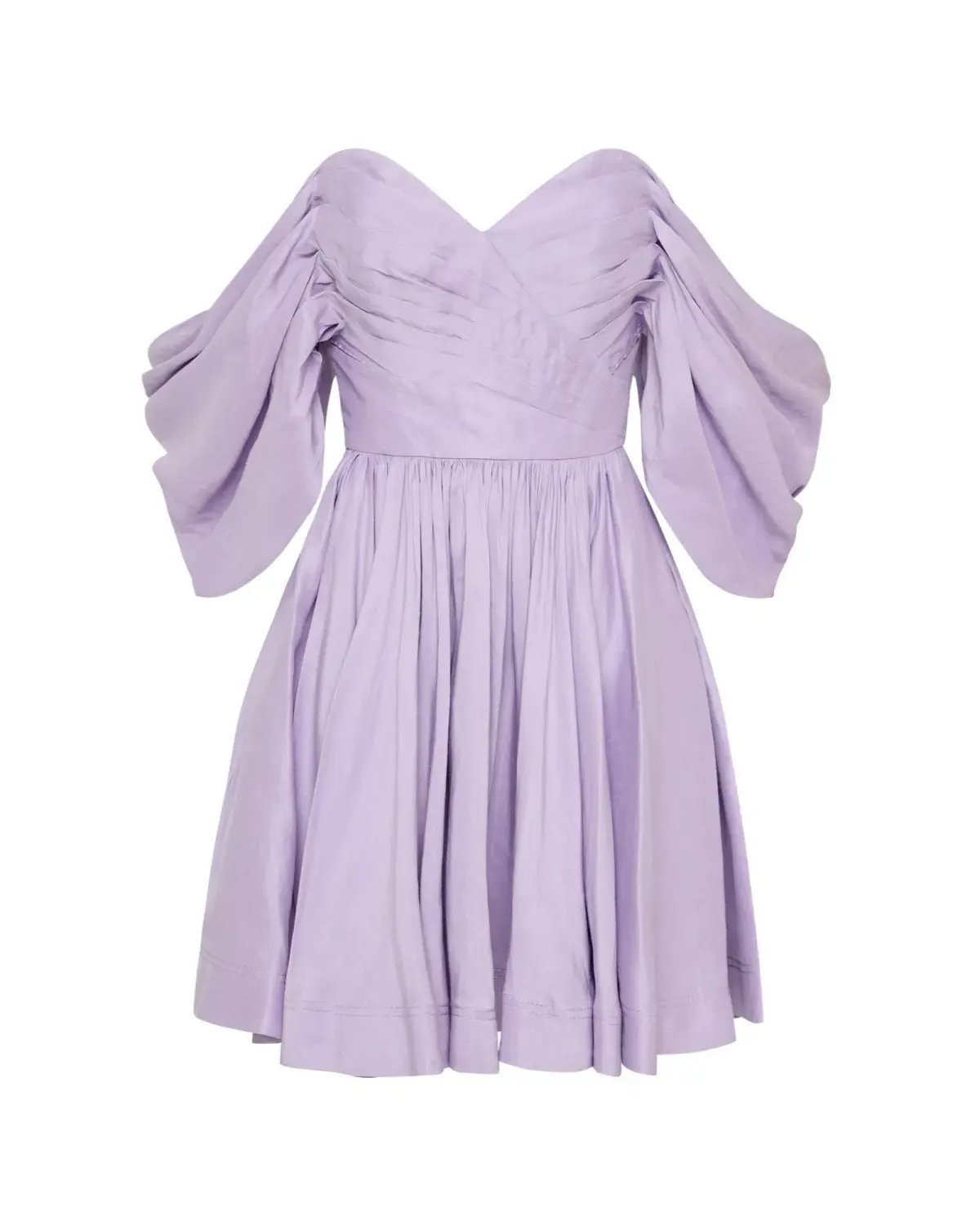 Aje Zorina Sweetheart Mini Dress in Lilac Size AU 8 photo 5