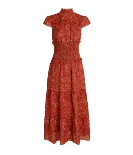 Sir The Label Allegra Maxi Dress Idalia Floral Size 8 photo 6