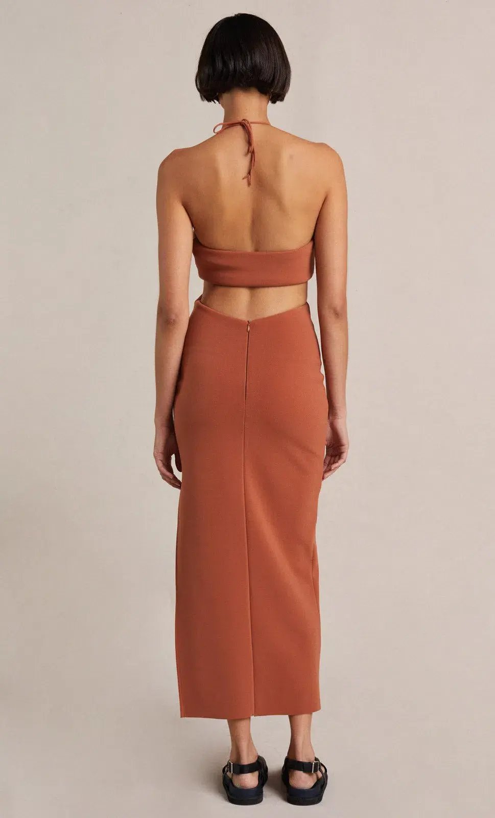 Bec & Bridge Alba Dress Terracotta Size 6 photo 4