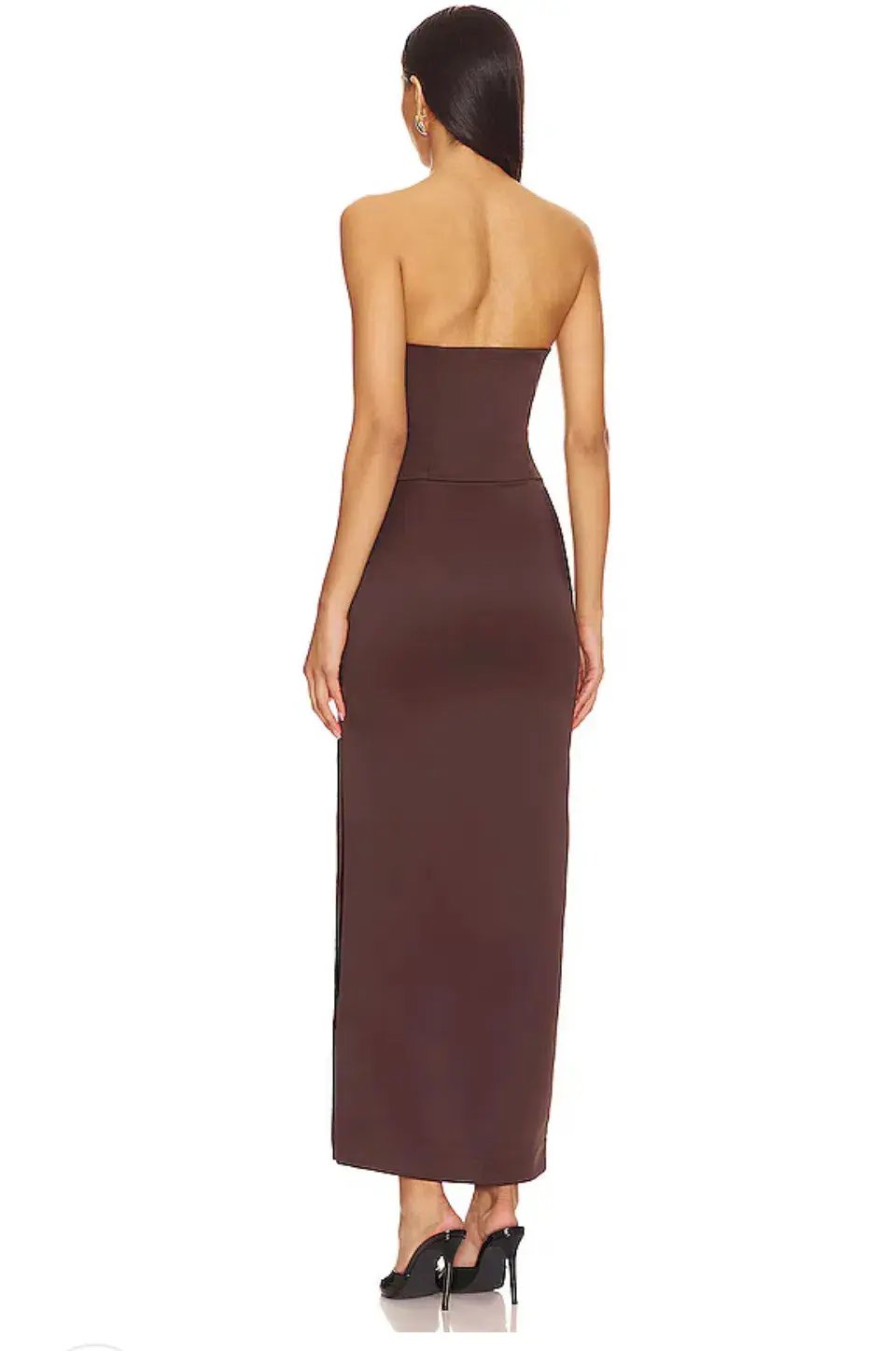 Bec & Bridge Jones Strapless Maxi Dress Cocoa Size 6 photo 4