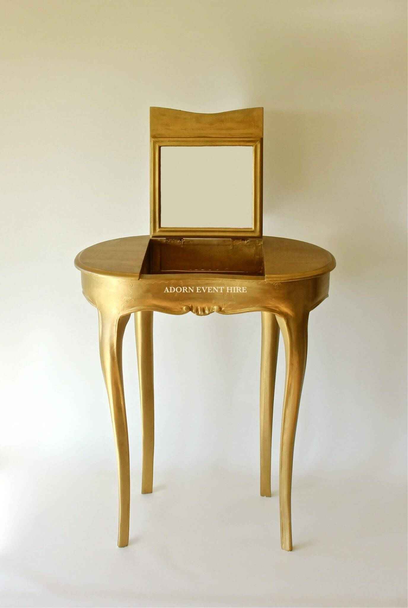 Gold Antique Table photo 2
