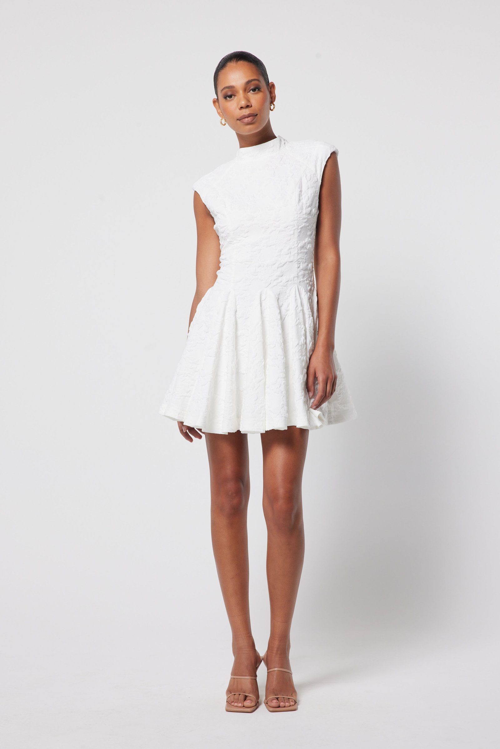 ELLIATT VILLANDRY DRESS - WHITE photo 7