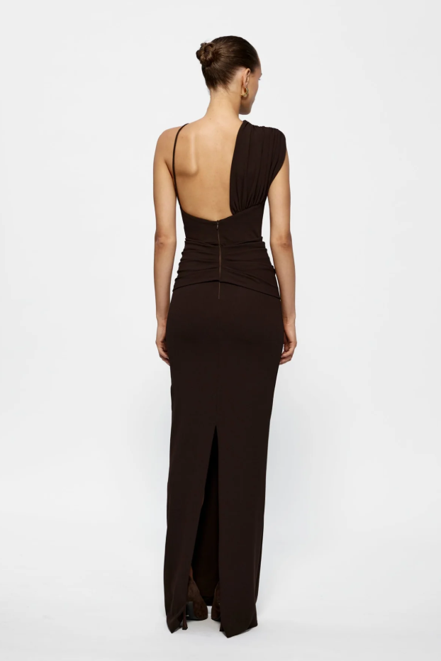 Effie Kats Greer Gown - Chocolate photo 2