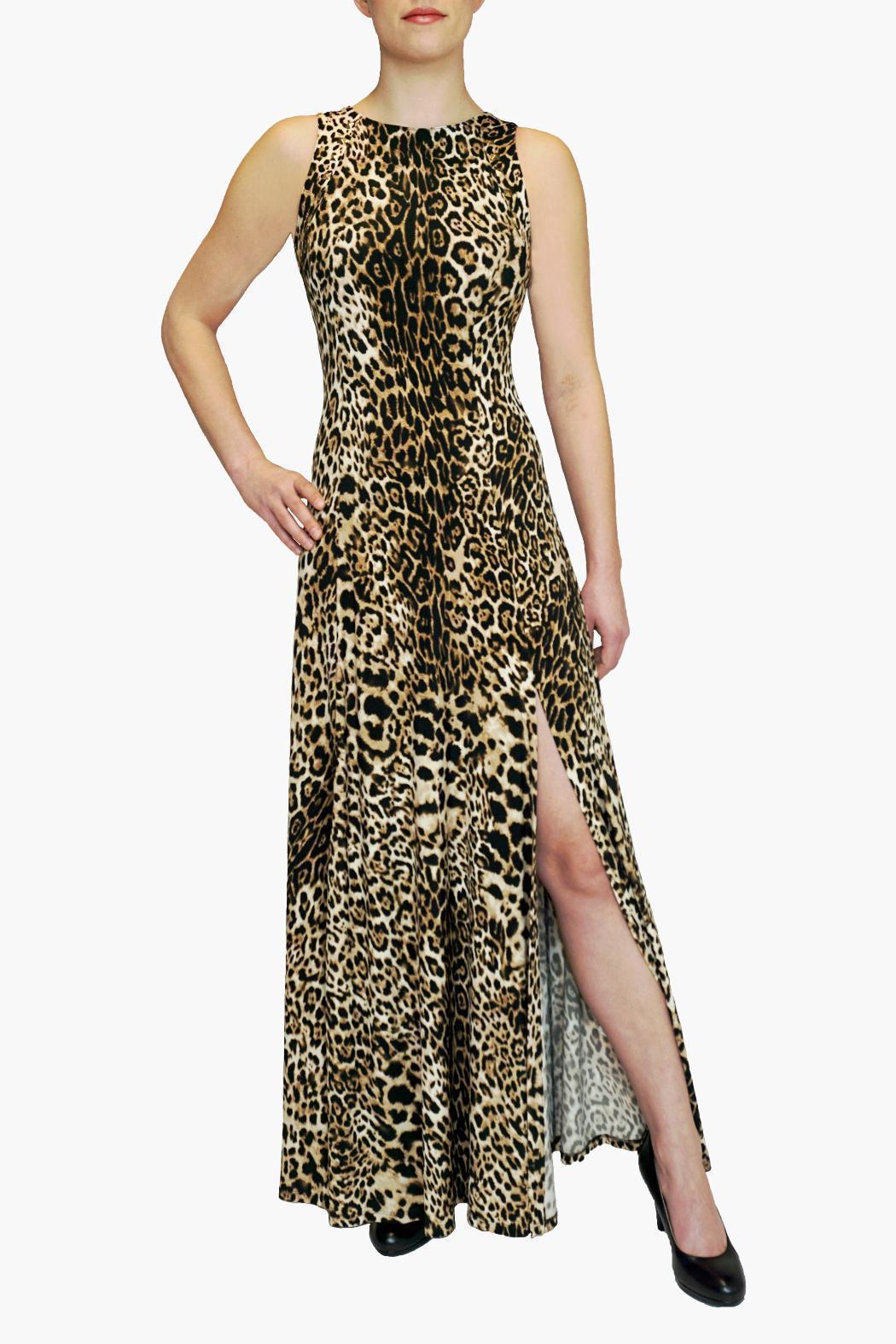 JOSEPH RIBKOFF Leopard print maxi dress photo 3