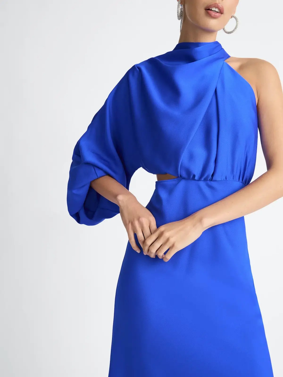 Sheike Olivia Maxi Dress Cobalt Blue Size 10 photo 2