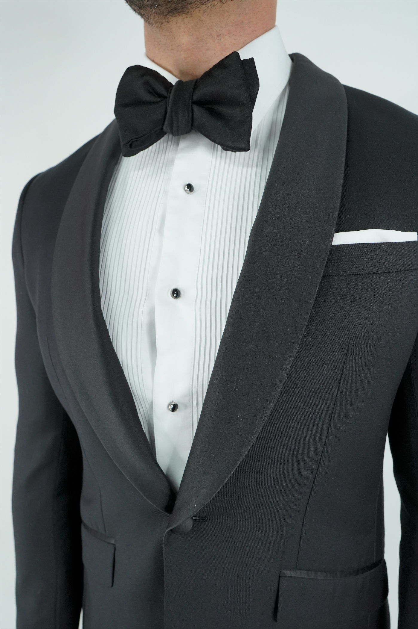 Daniel Hechter Black Benson Shawl Dinner Jacket photo 2