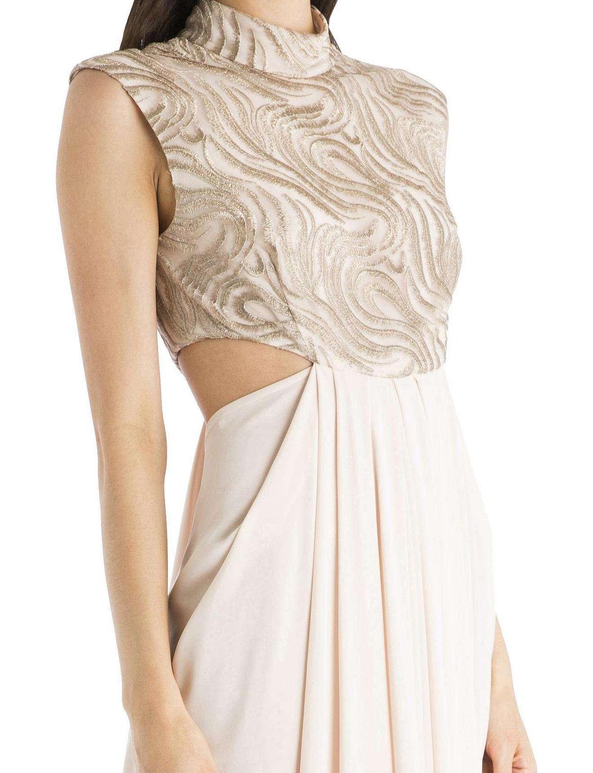 Carla Zampatti Vintage Lace Opera Gown Blush Size 4 photo 2