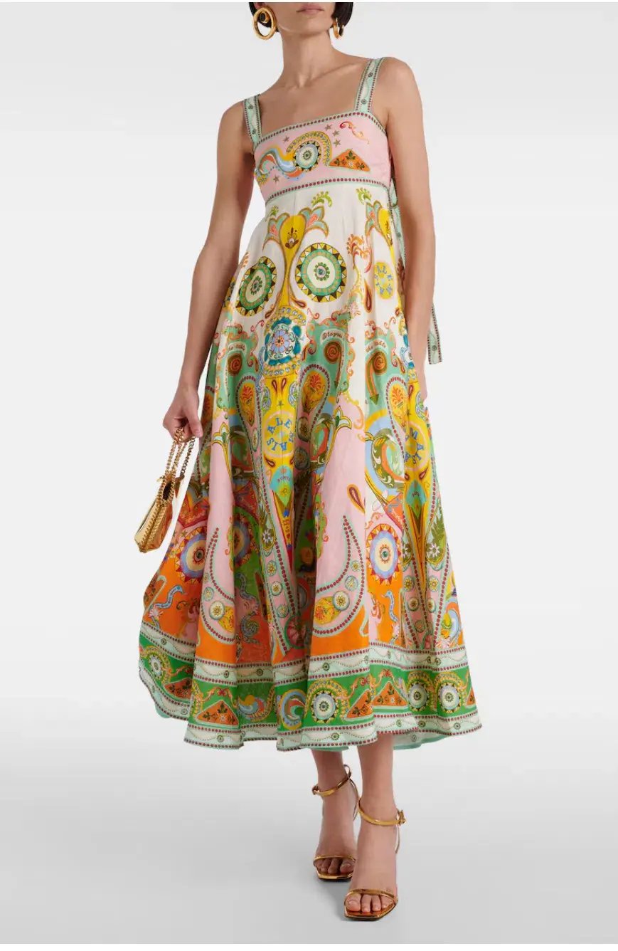 Alemais Pinball Sundress Print Size 14 photo 2