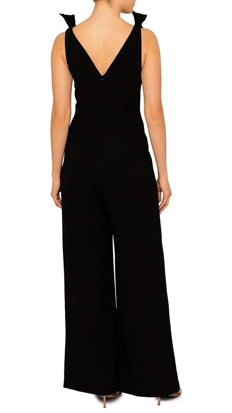 Zimmermann Wide Leg Jumpsuit Black Size 1 / AU 10 photo 3