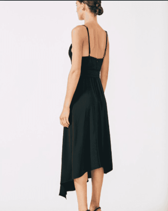 SHONA JOY Voltaire Cocktail Dress | Colour: Black photo 3