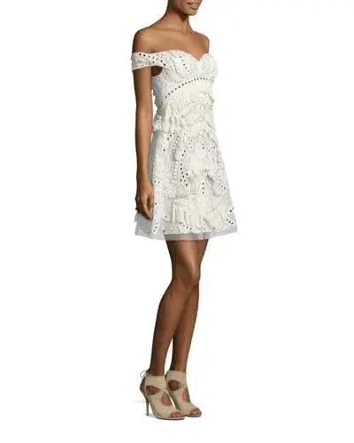 Thurley Stars Align Dress White Size 10 photo 2