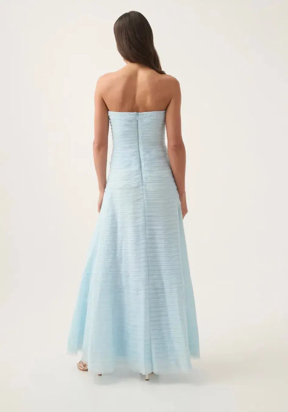 Aje Soundscape Maxi Dress Sea Breeze Size AU 8 photo 2