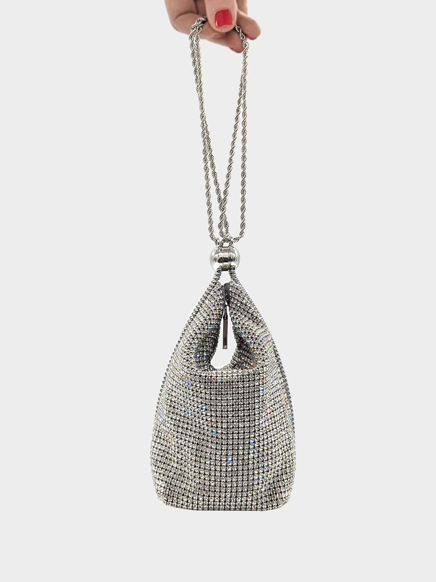 Cult Gaia Rue Wristlet Silver photo 2