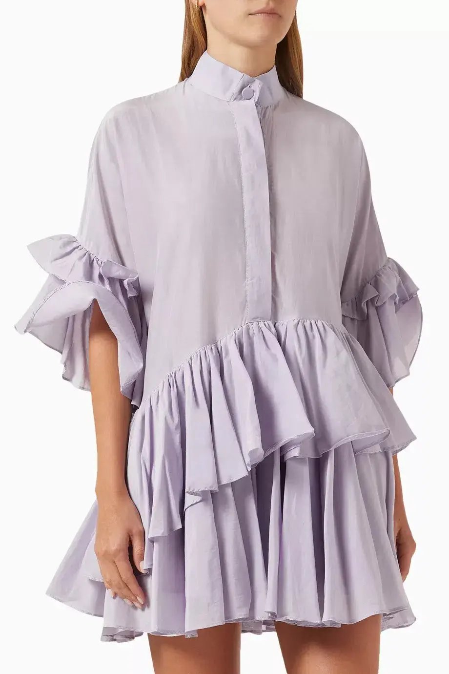 Morton Mac Margrit Dress Purple Size 10 photo 3