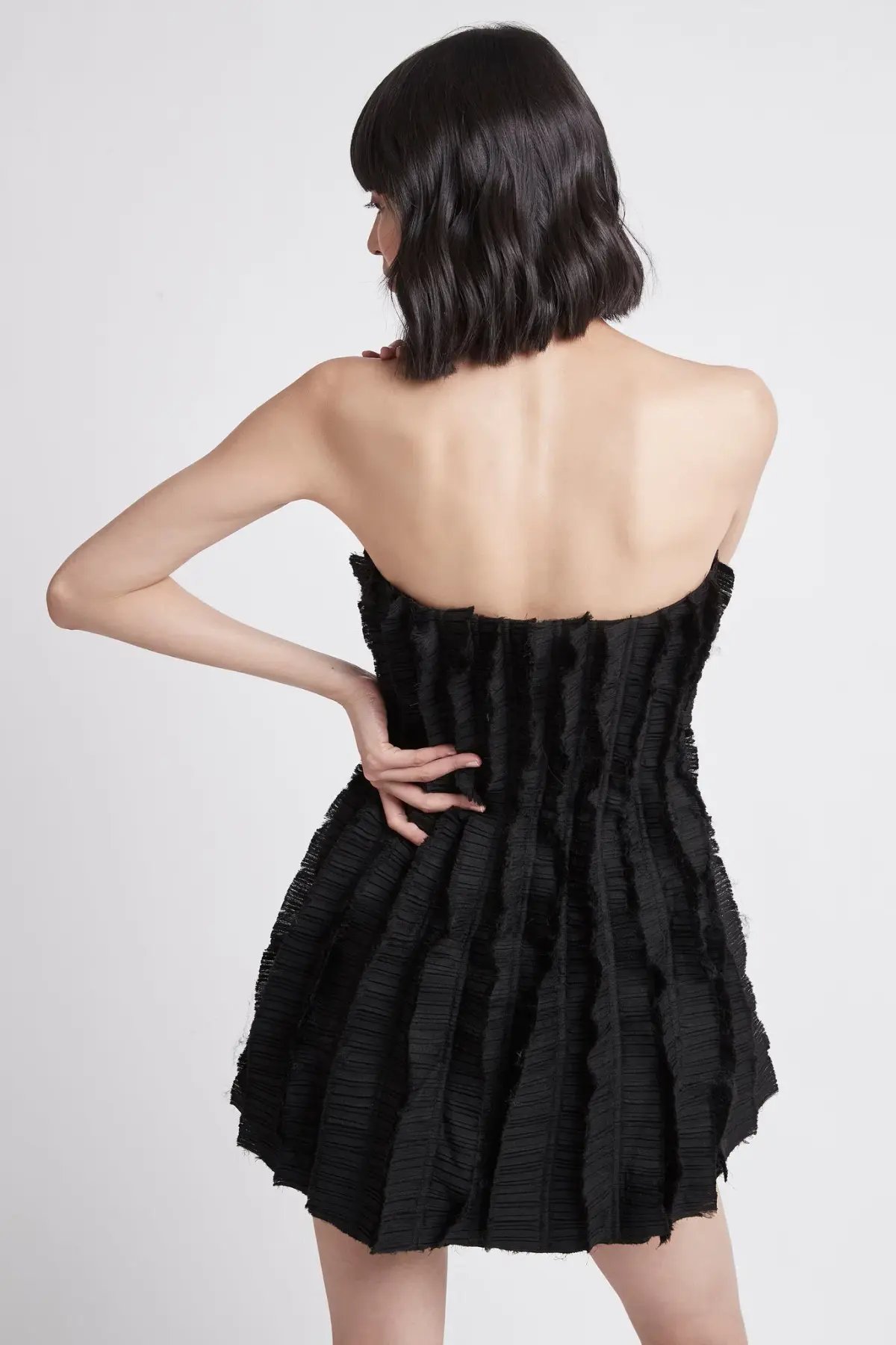 Aje Hybrid Sleeveless Mini Dress Black Size 10 photo 3