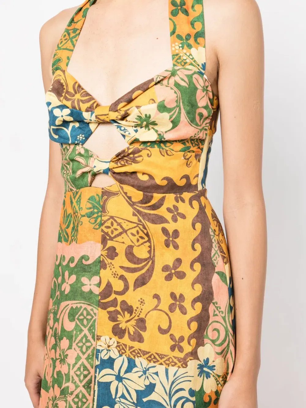Alemais Archie Halter Dress Multi Size AU 6 photo 2