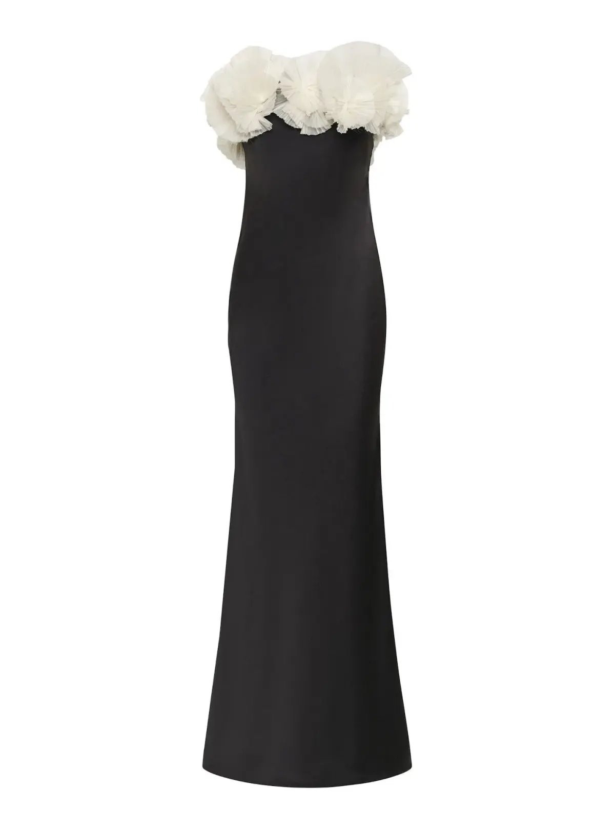 Rachel Gilbert Eyelar Gown Black Size 8 photo 3
