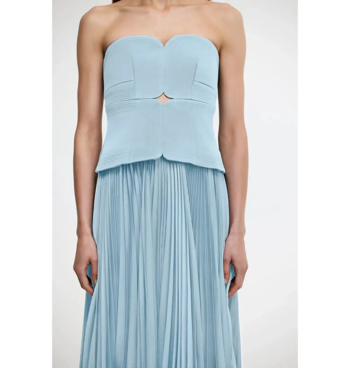 Acler Avonlea Dress in Celeste Blue Size AU 6 photo 4