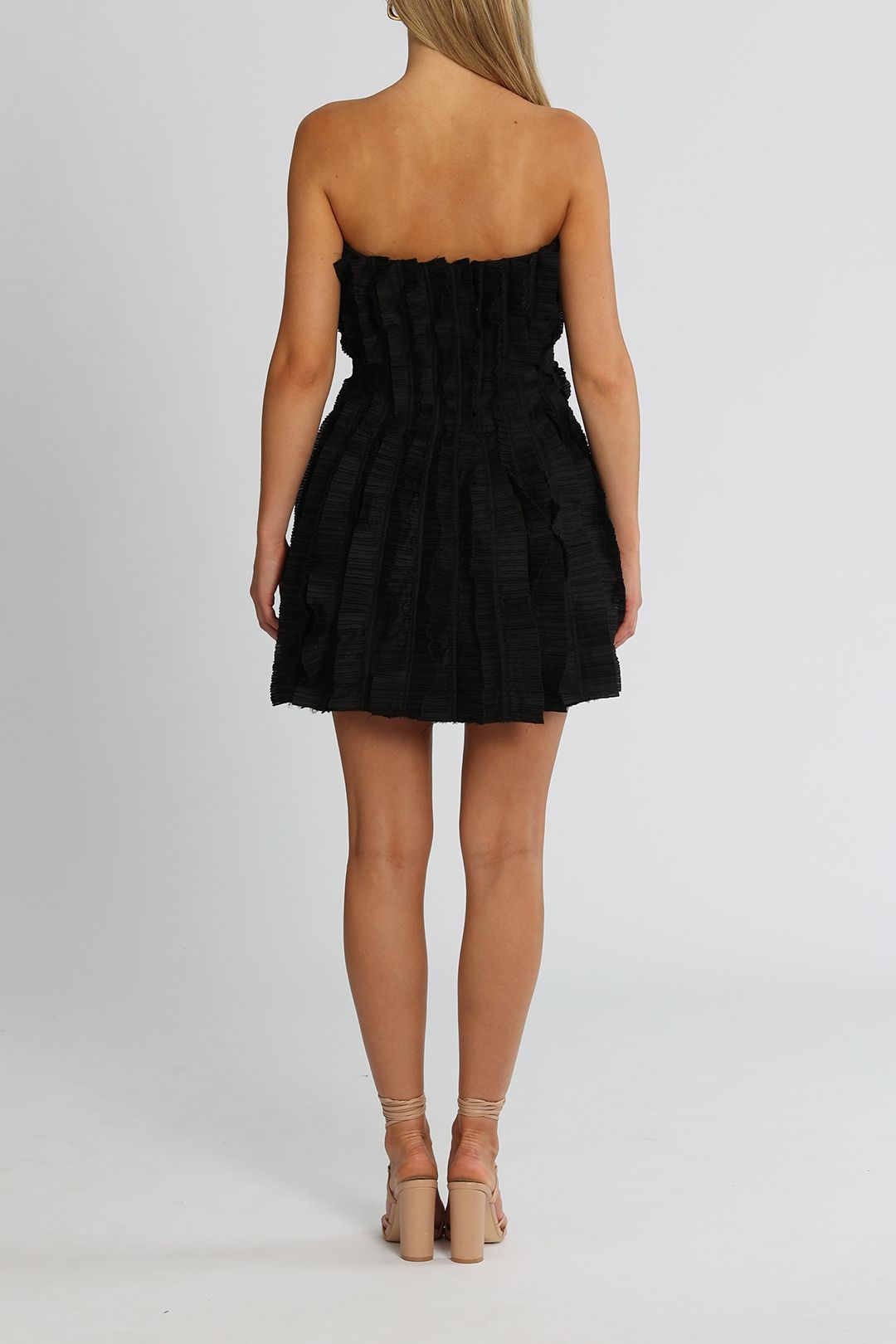 Hybrid Sleeveless Mini Dress - Black photo 3