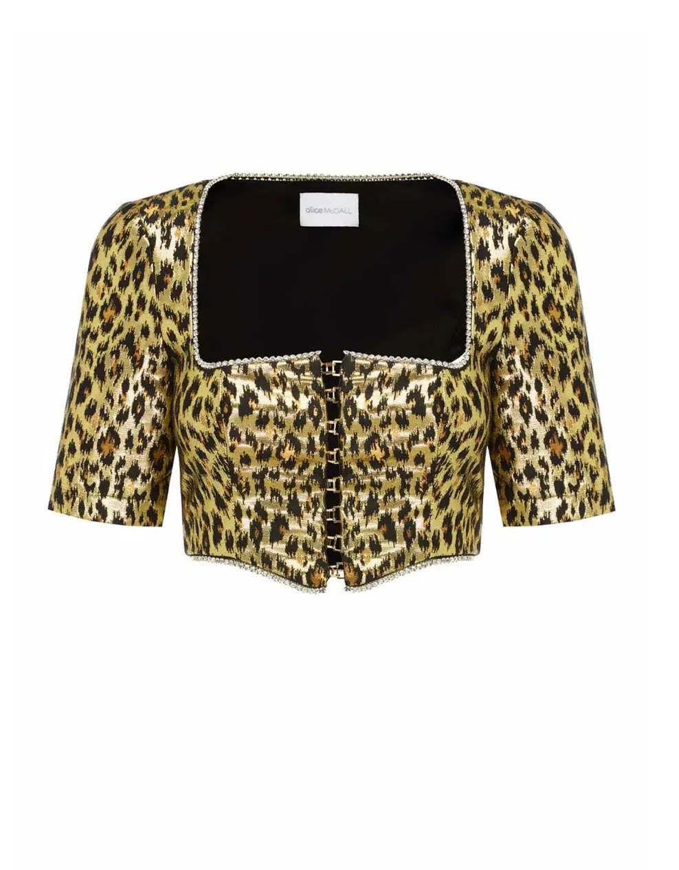 Alice McCall Night Cat Top Gold Size AU 6 photo 7