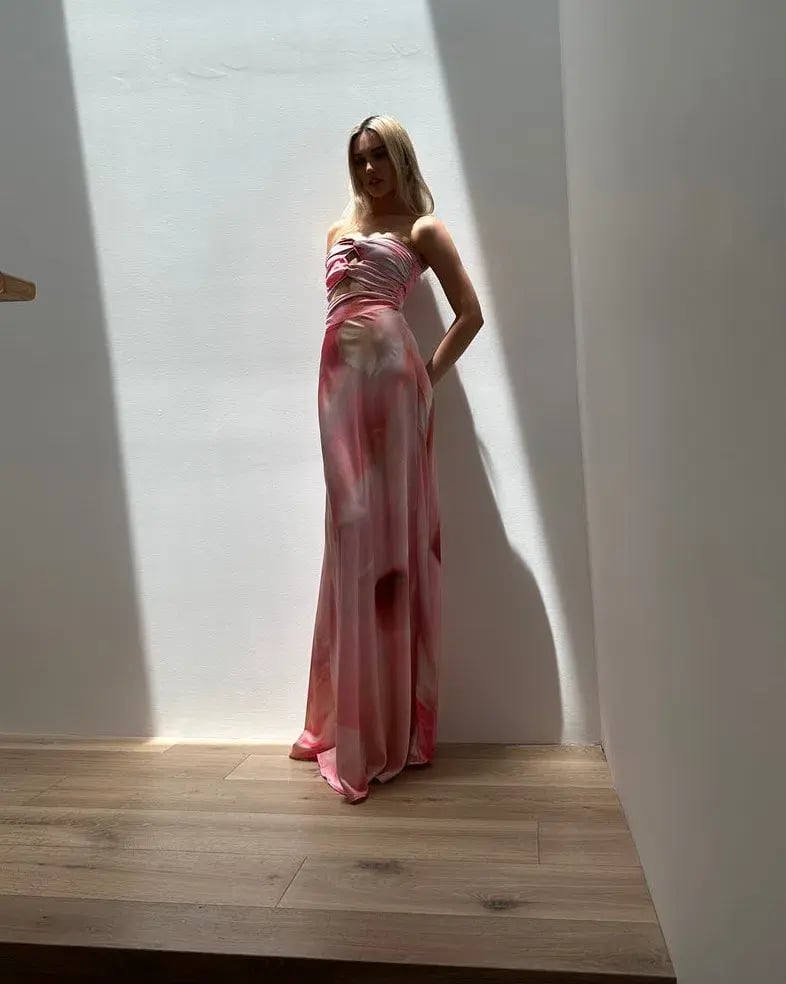 HNTR Inka Gown Lillie Floral Size S/ AU 8 photo 2