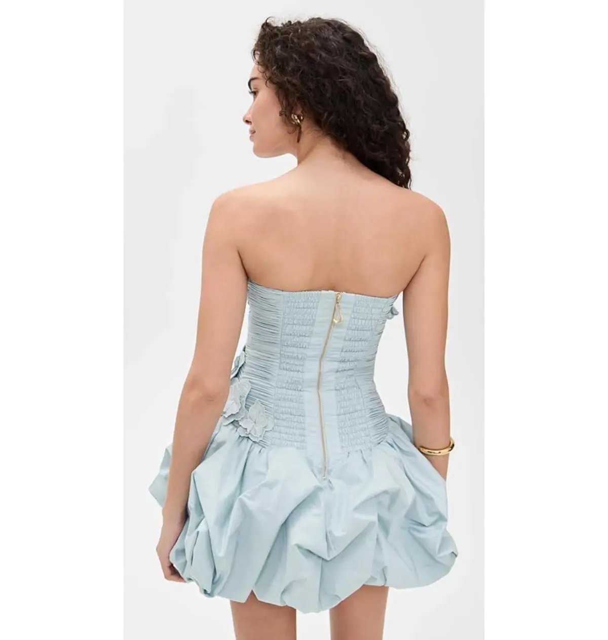 Aje Splendour Mini Dress Blue Size 8 photo 3