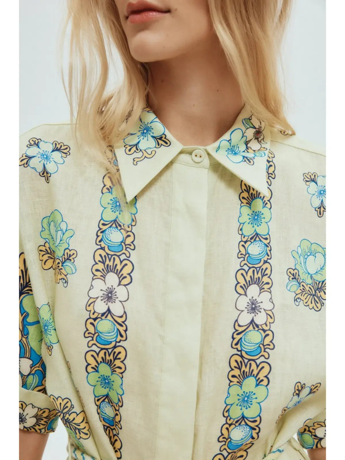 Alemais Velma Shirtdress in Print Size AU 10 photo 2