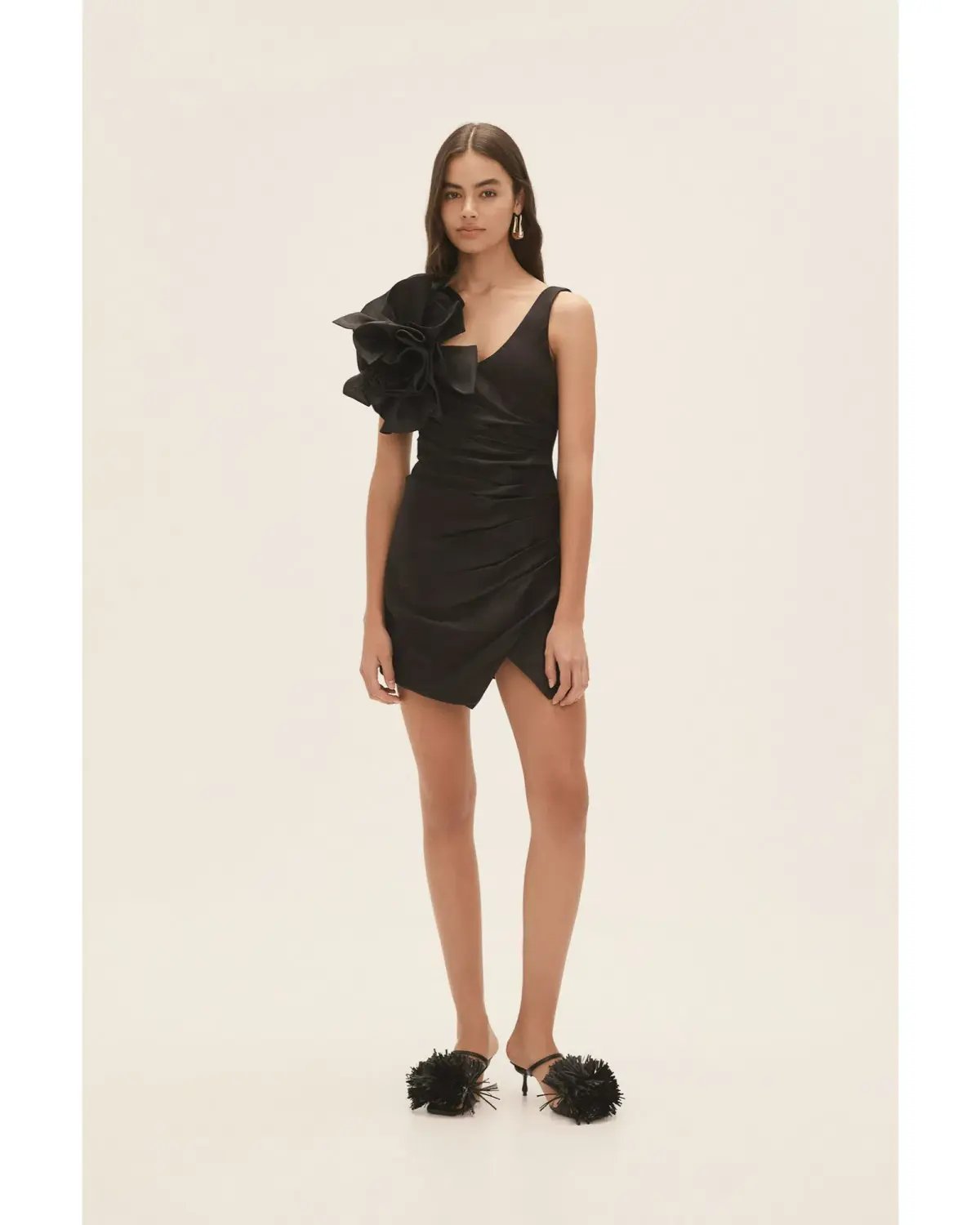 Aje Energy Mini Dress Black Size AU 8 photo 2