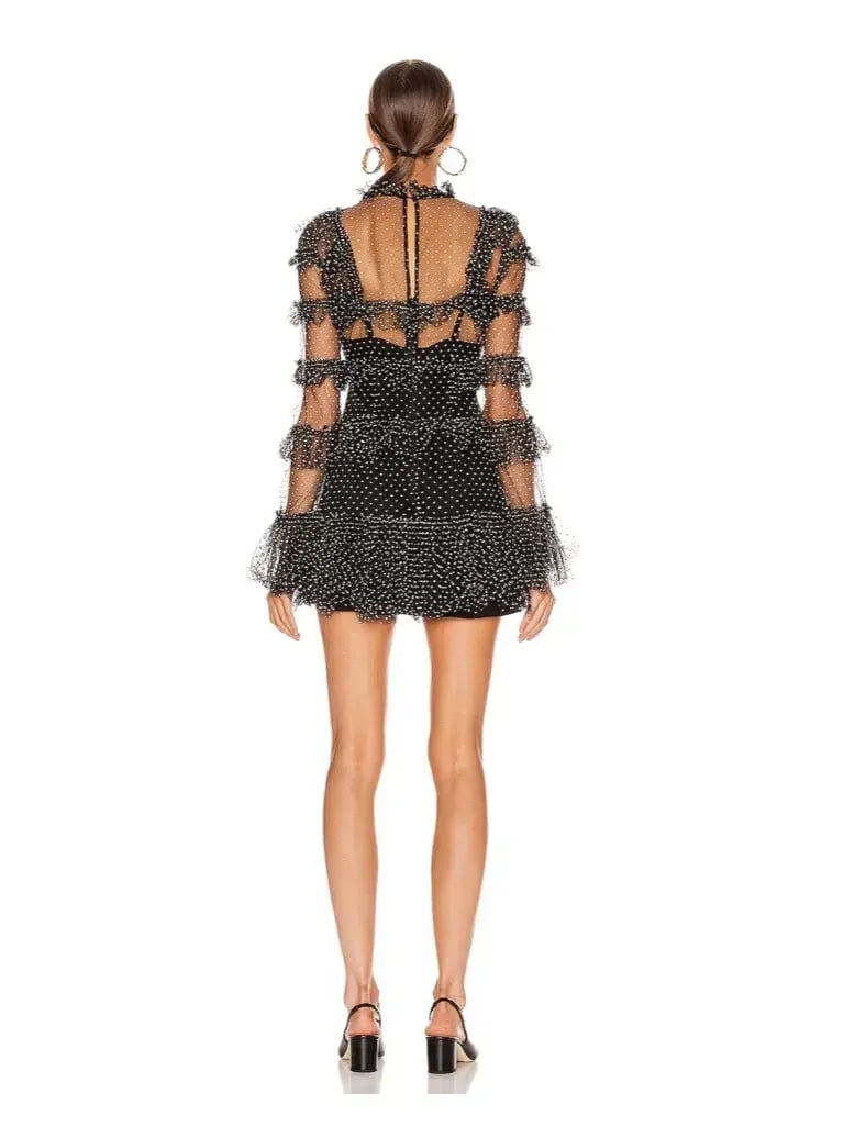 Alice McCall Tokyo Sky Mini Dress Black Size 6 photo 2