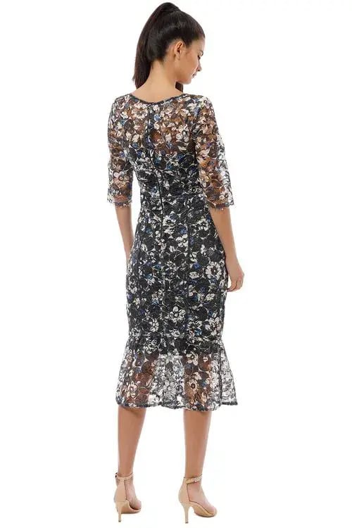 Moss and Spy  Frida Dress Multi Size 12 photo 2