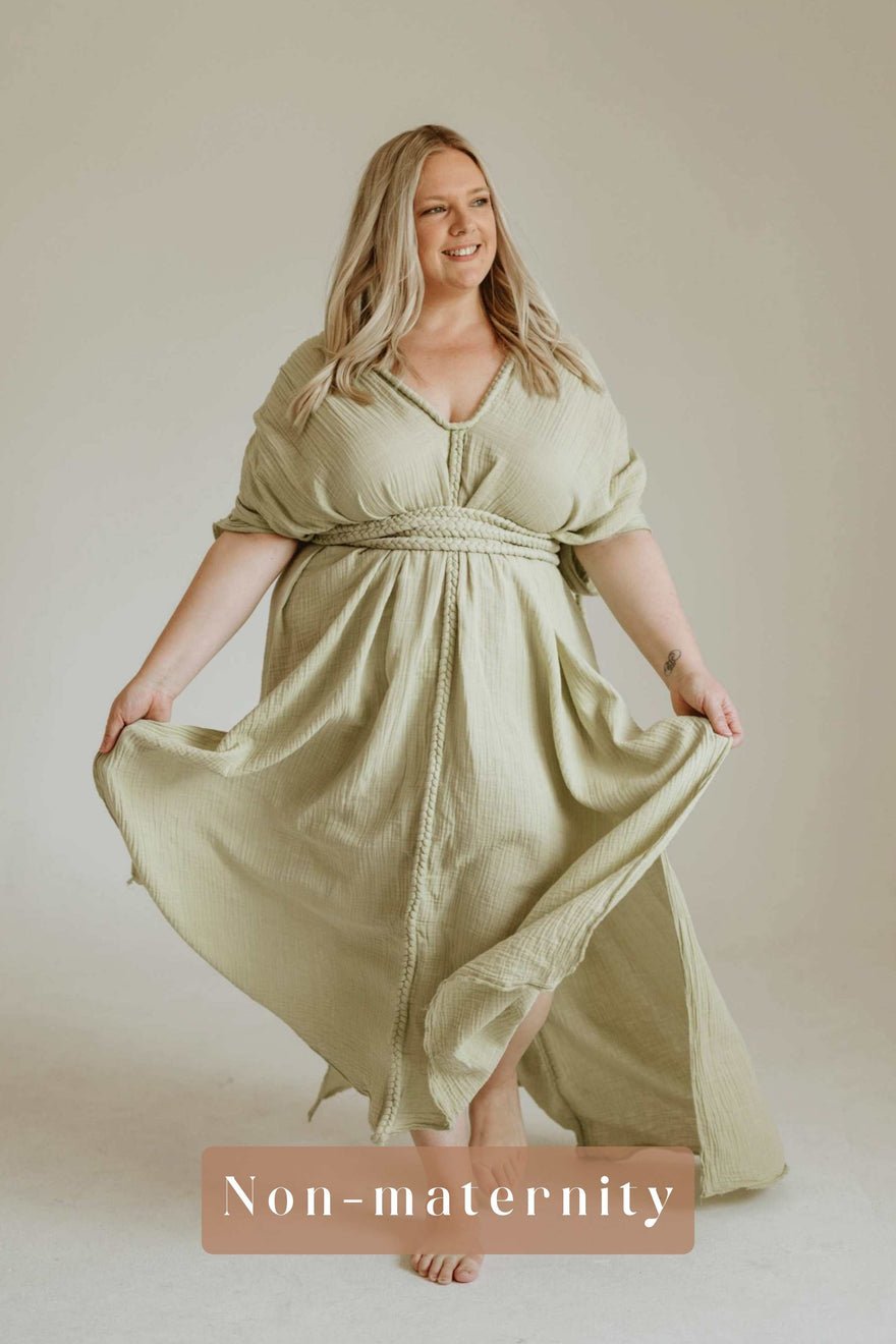 Chic Le Frique Ophelia Maxi Dress - Pistachio photo 4