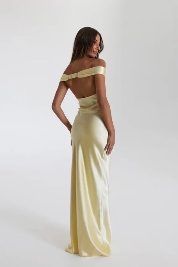 NATALIE ROLT BRIDGET GOWN - LEMON photo 4