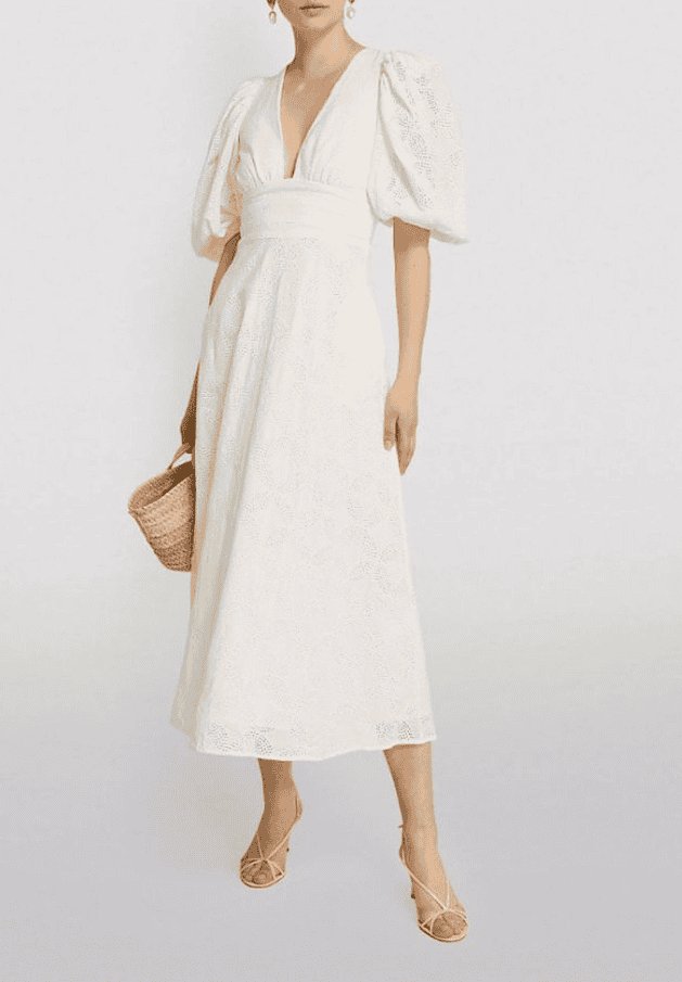 Acler Hamilton Dress - White photo 4