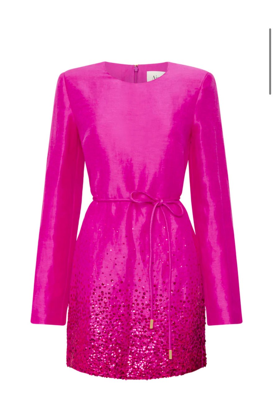 Aje Reflection Sequin Mini Dress photo 3