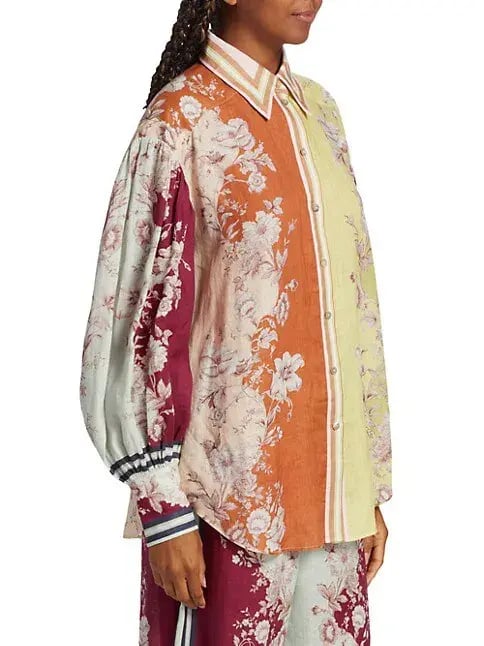 Alemais Marlow Shirt and Pant Set Floral Size AU 10 photo 6