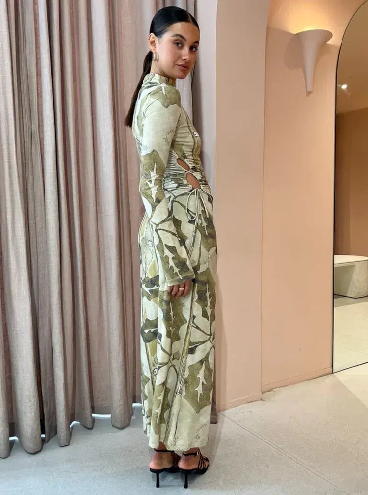 Camilla And Marc Khya Printed Midi Dress Size AU 12 photo 3