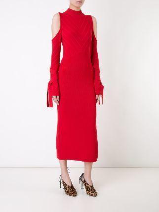 Manning Cartell Primary Vote Midi Dress in Red Size Small photo 2