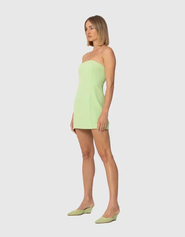 The Wolf Gang Ravello Mini Dress Mint Green Size XS / AU 6 photo 6
