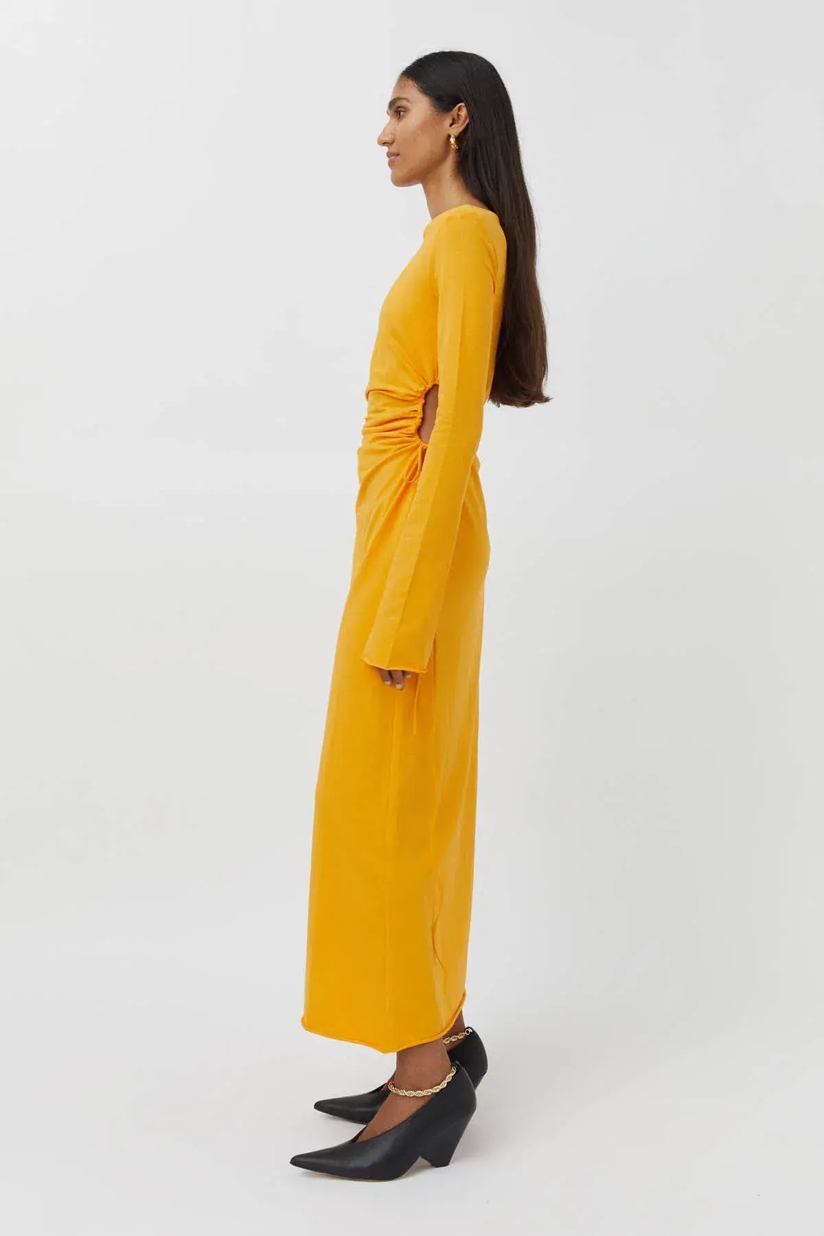 Camilla and Marc Alexandre Dress Marigold Yellow Size 14 photo 2