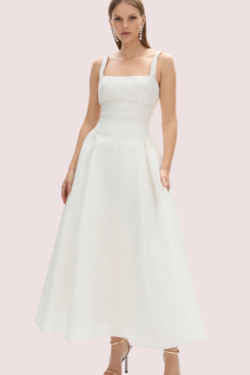 Rachel Gilbert Sophie Strap White photo 3