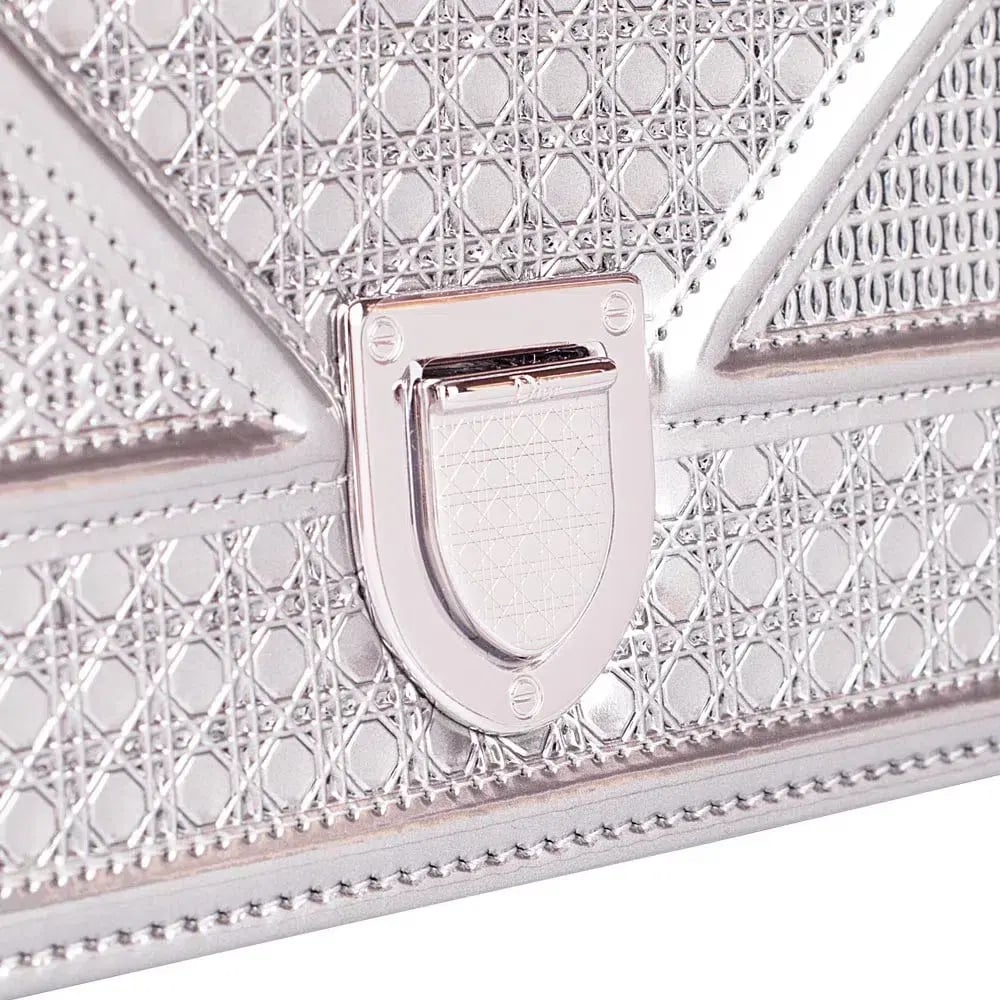 Dior Diorama Small Bag Silver photo 3